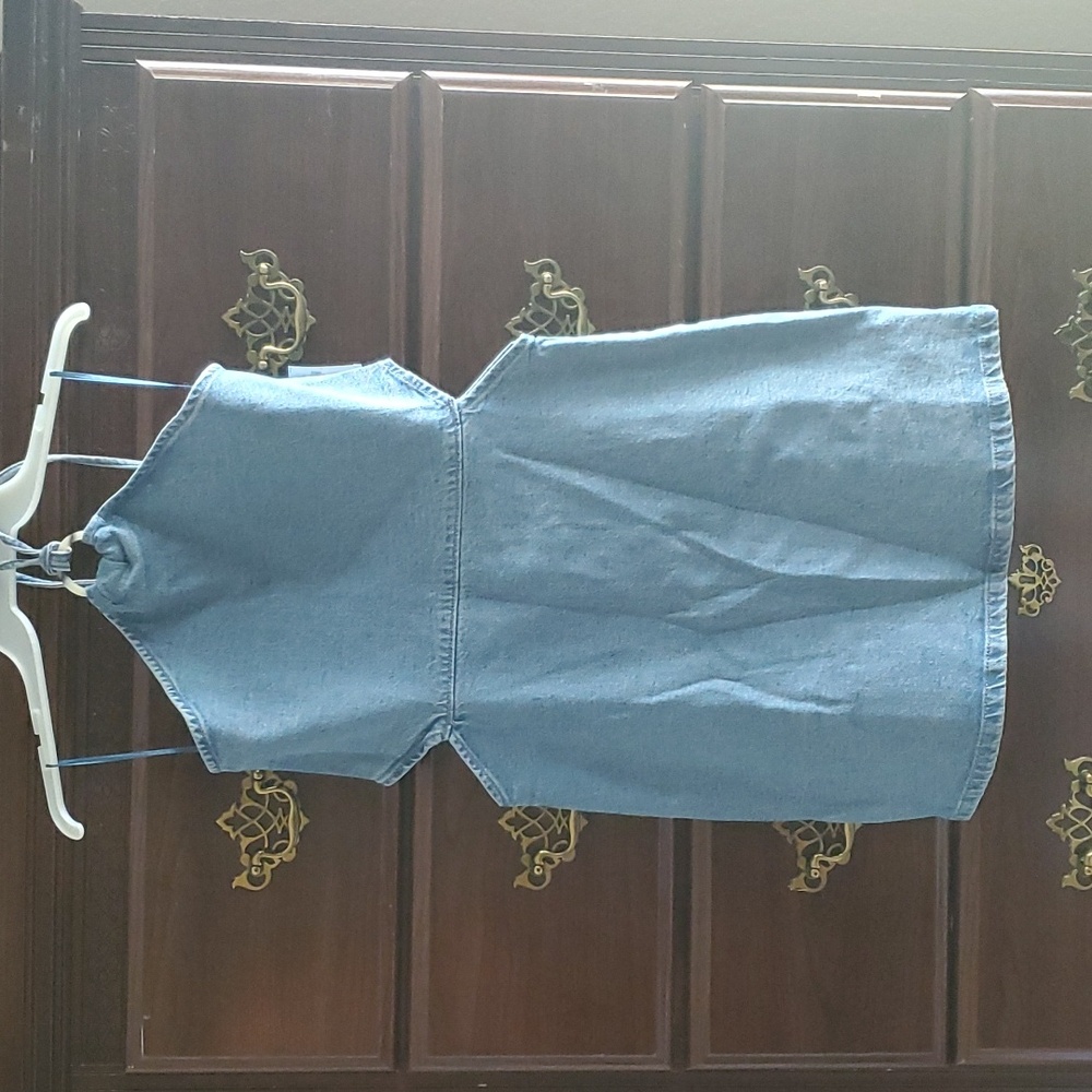 NWT denim mini dress